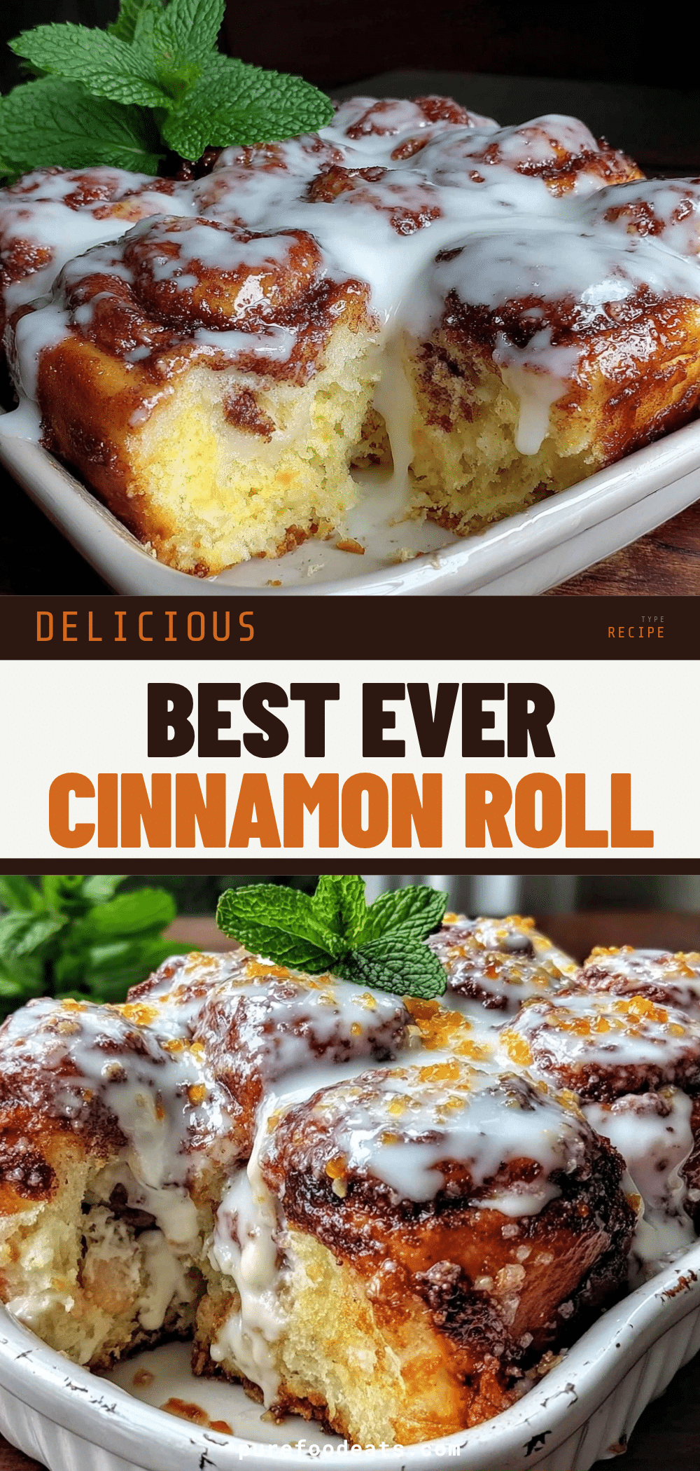 Best Ever Cinnamon Roll Casserole recipe