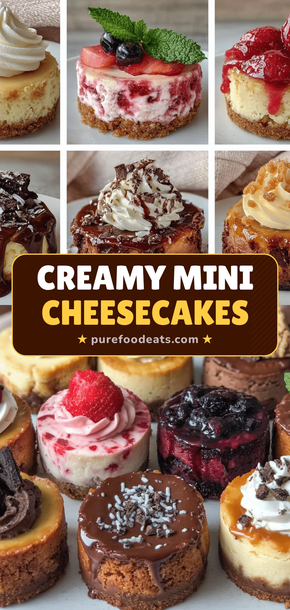 classic mini cheesecakes recipe