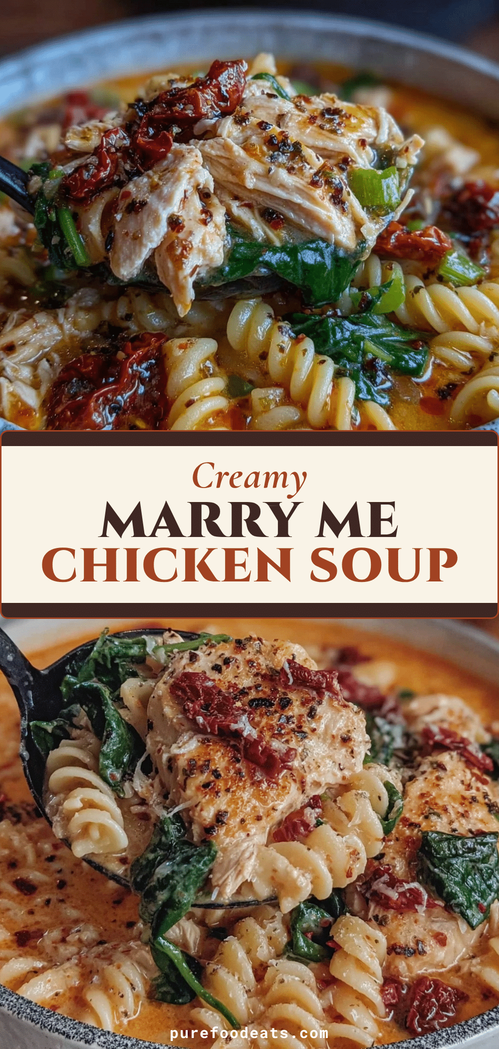 Creamy Marry Me Chicken Soup recipe