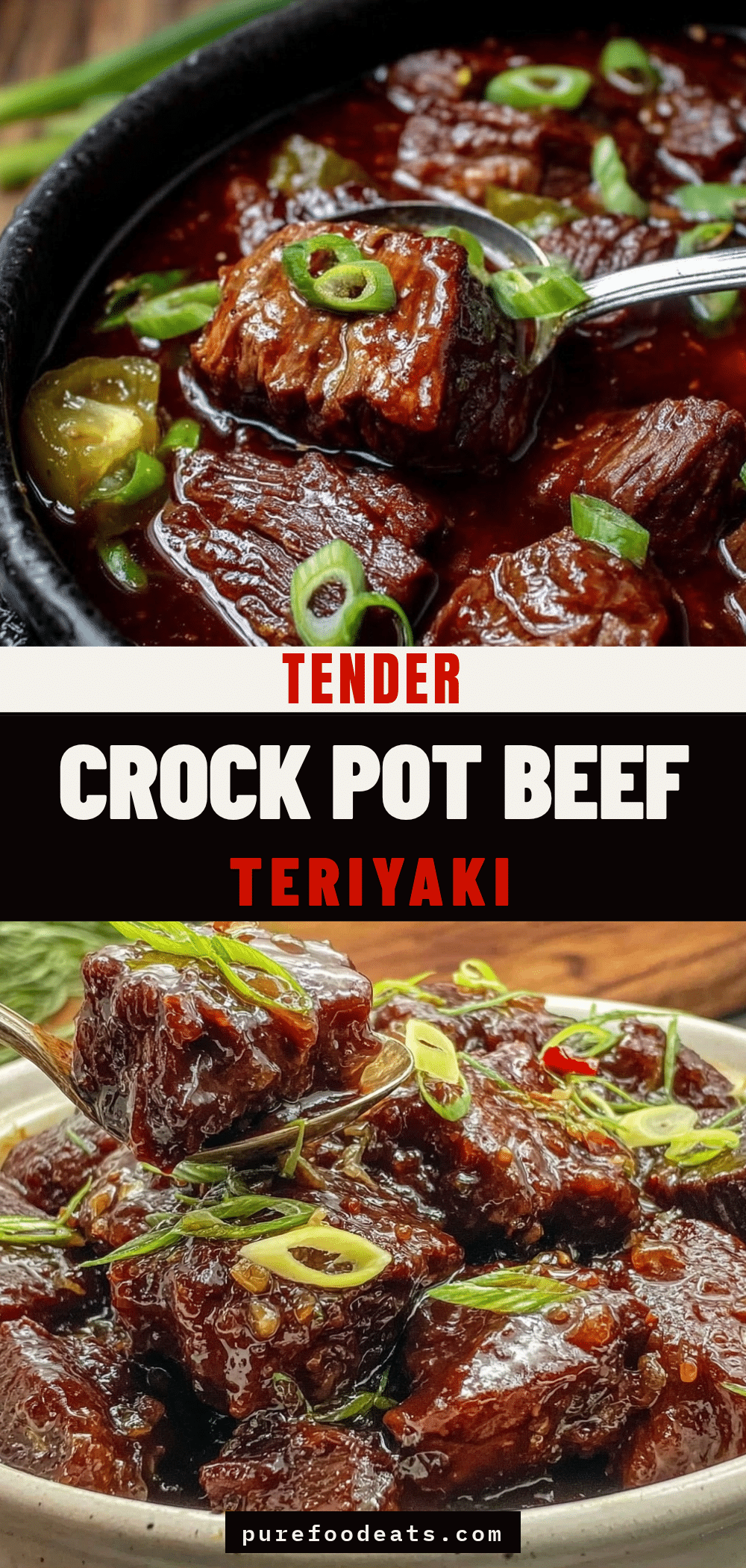 crockpot beef teriyaki recipe