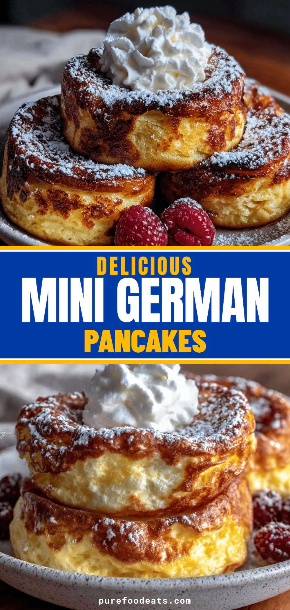 fluffy mini german pancakes recipe