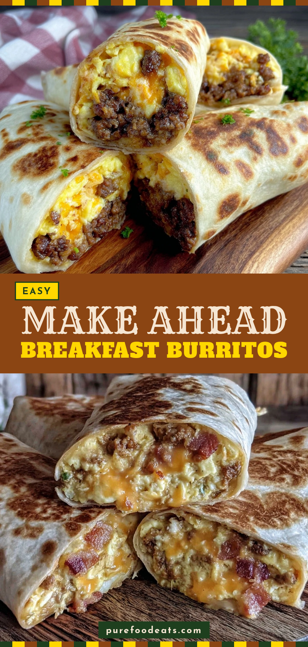 freezer breakfast burritos recipe