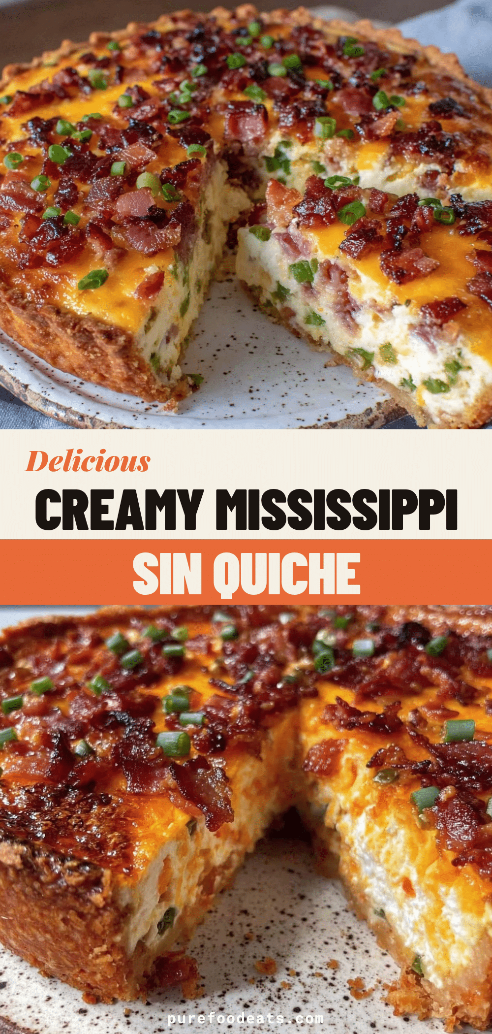 Mississippi Sin Quiche recipe