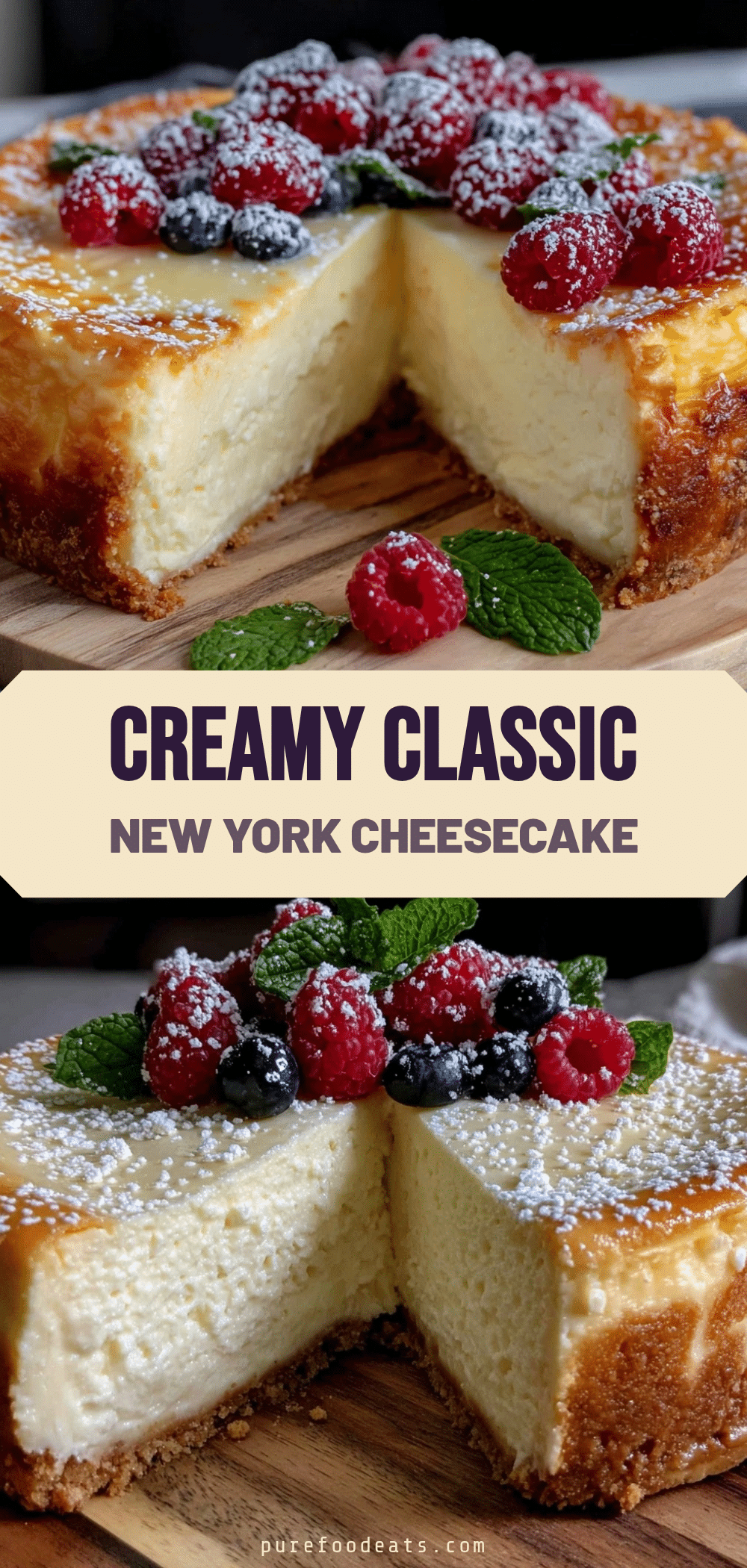 New York Cheesecake recipe