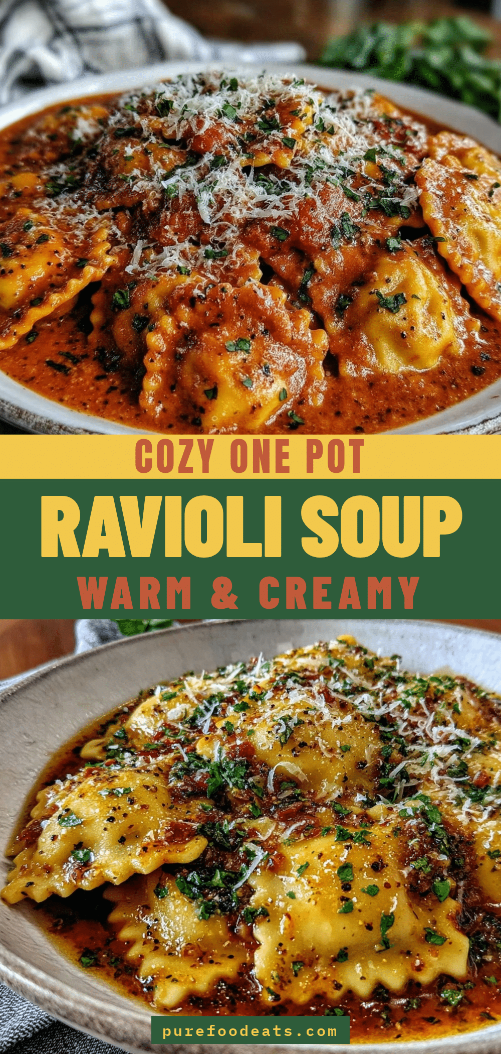 one pot ravioli soup recipe