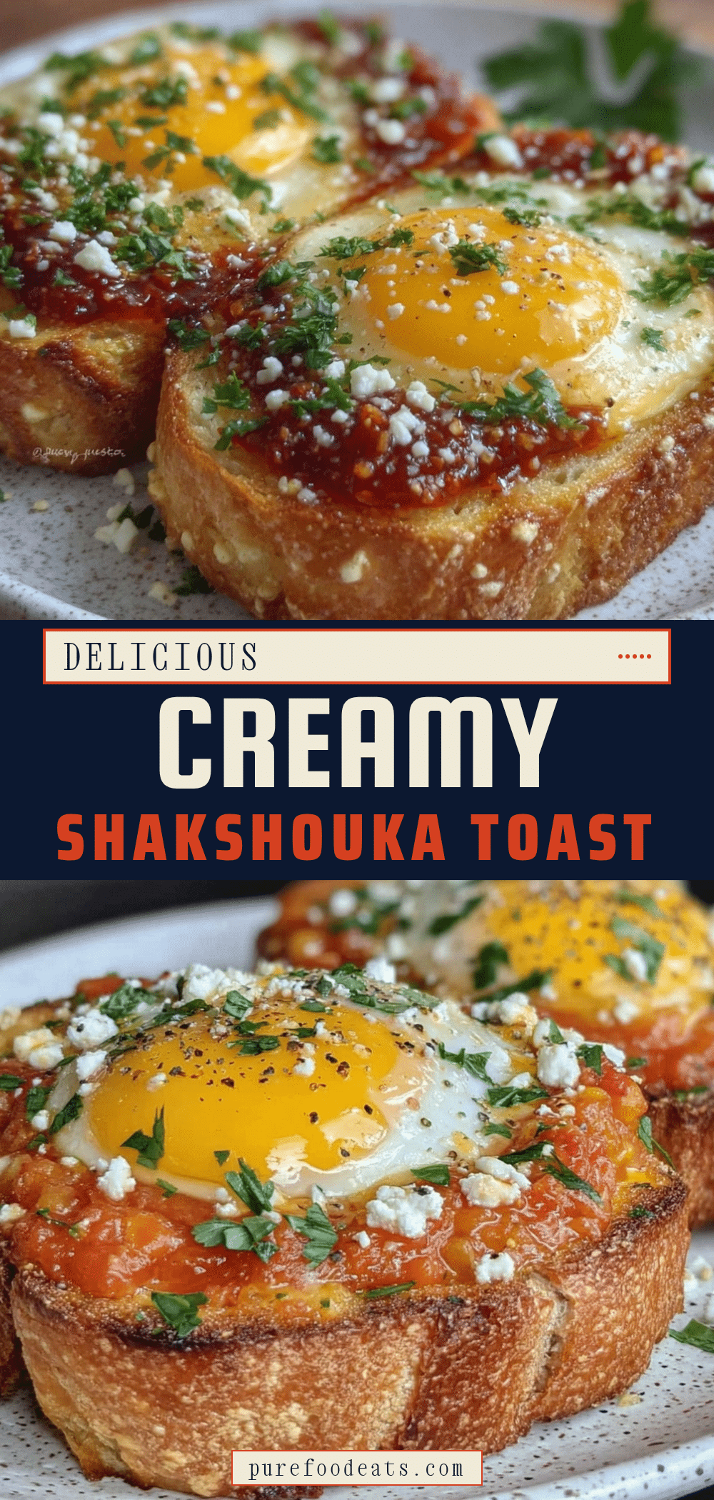 Shakshouka Toast recipe