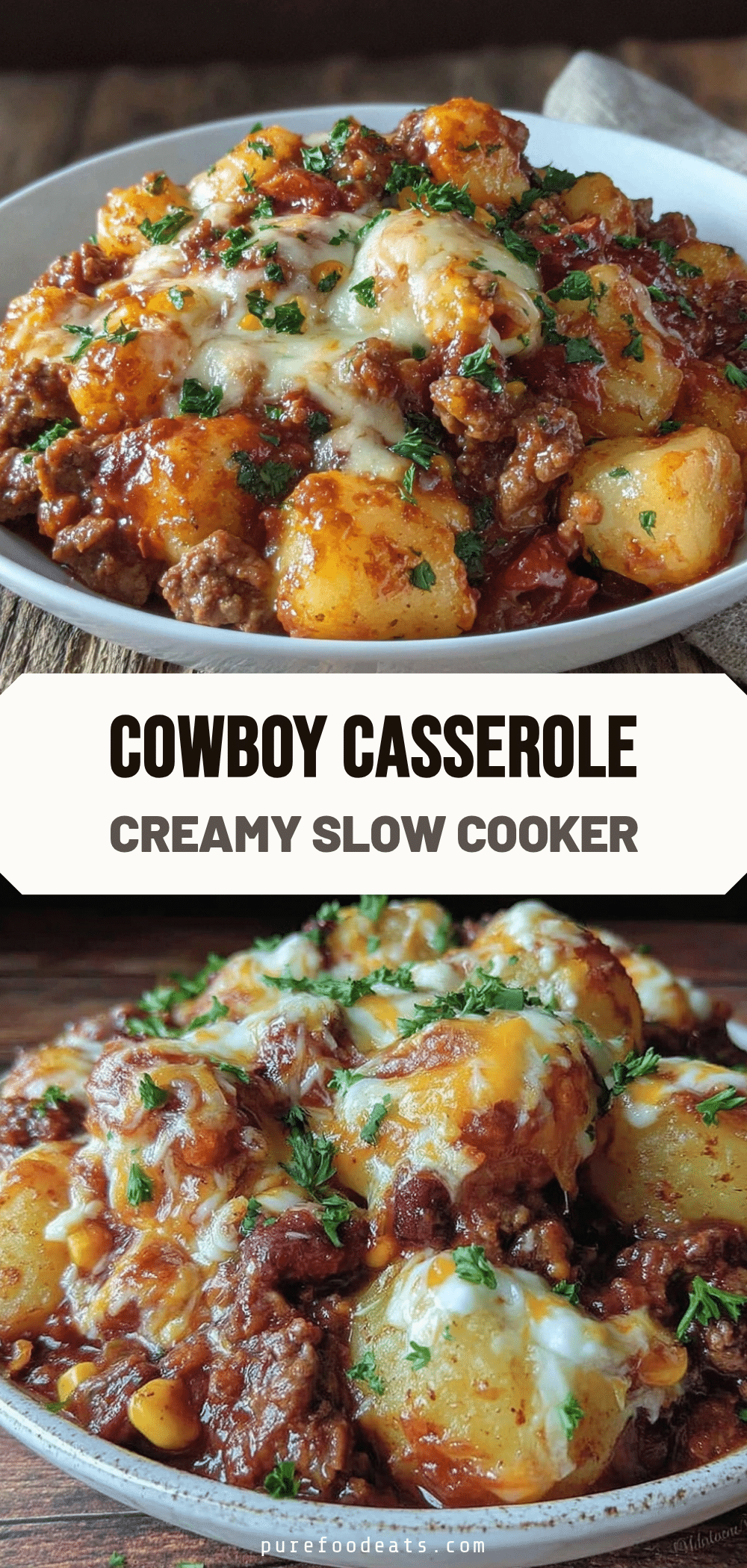 slow cooker cowboy casserole recipe