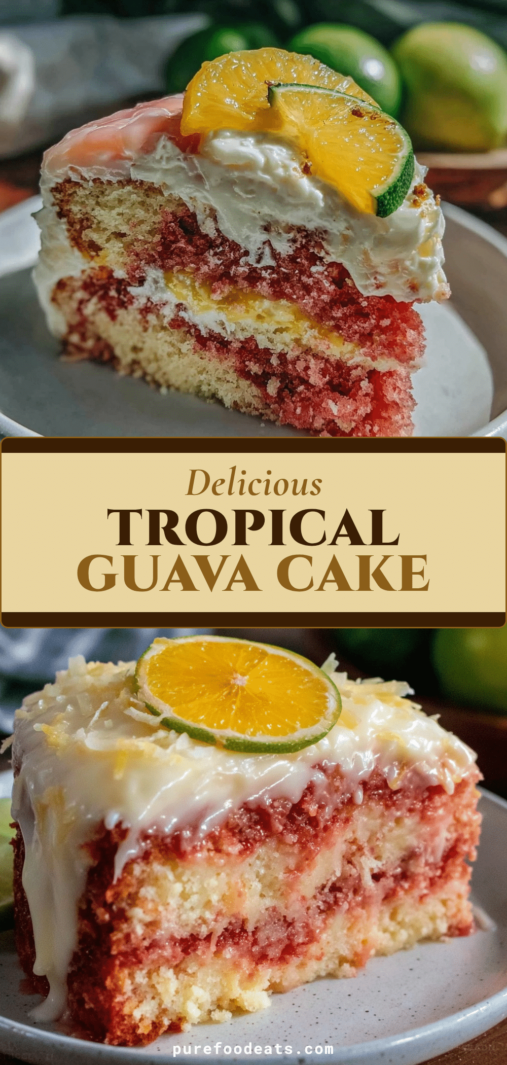 Tropical Guava Cake recipe