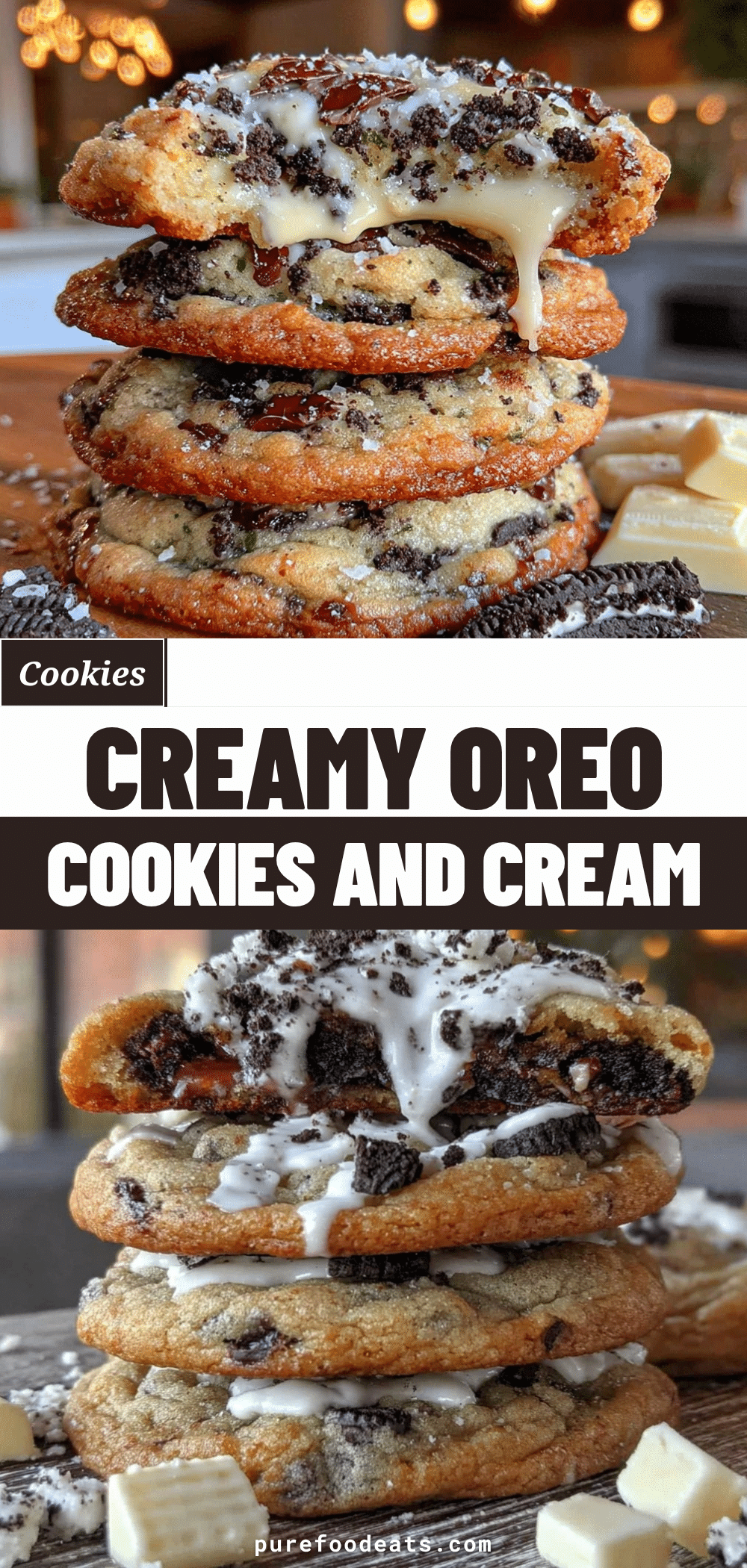 creamy oreo cookies recipe