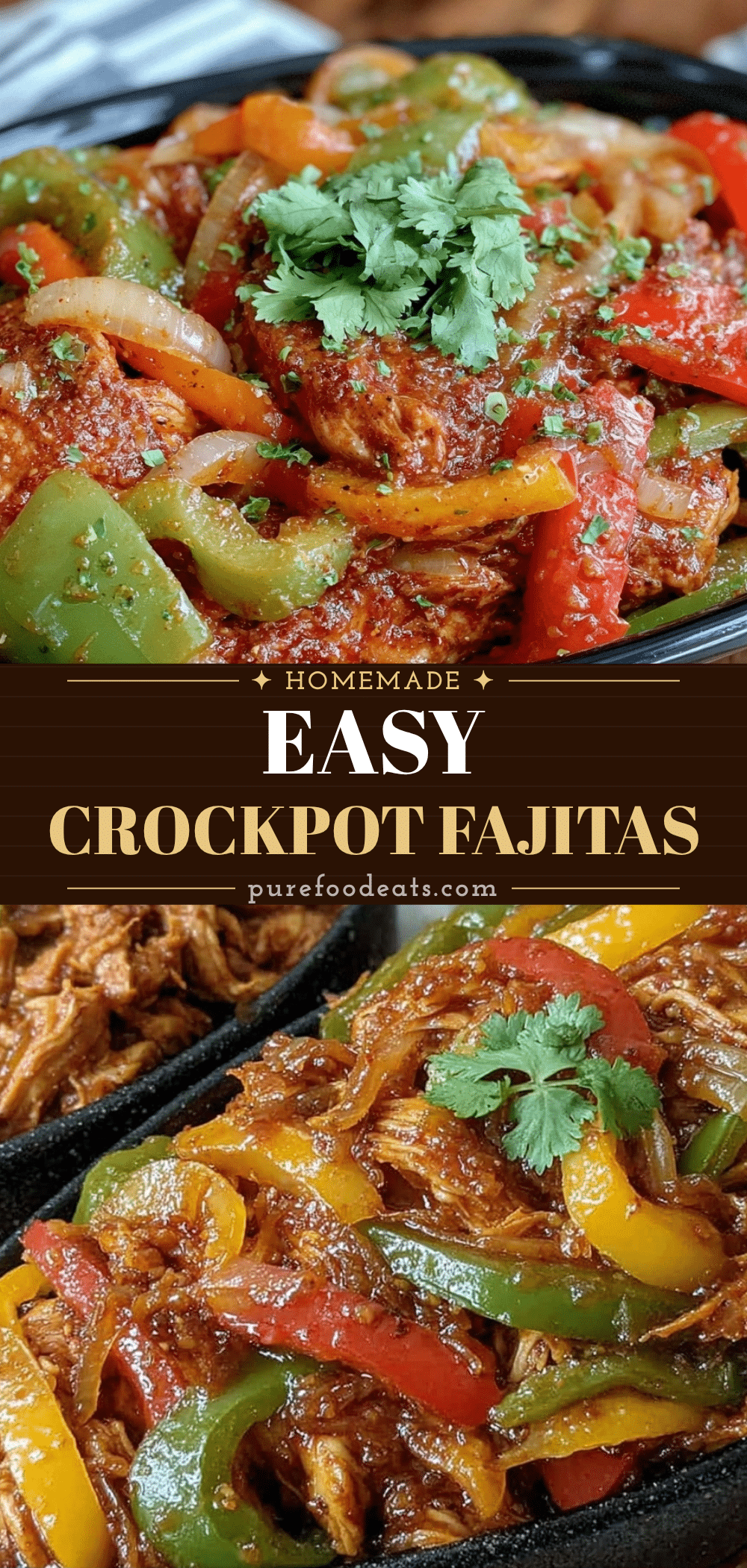 crockpot chicken fajitas recipe