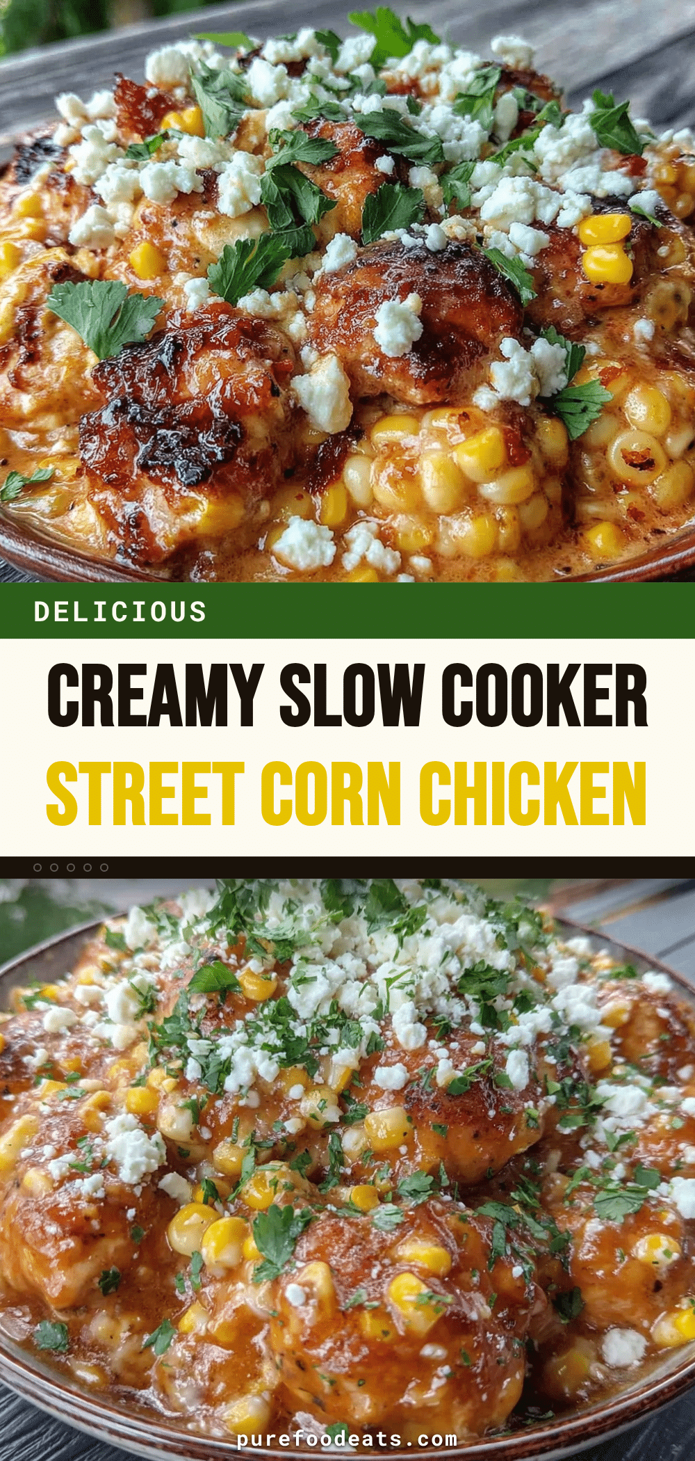 Crockpot Street Corn Chicken recipe