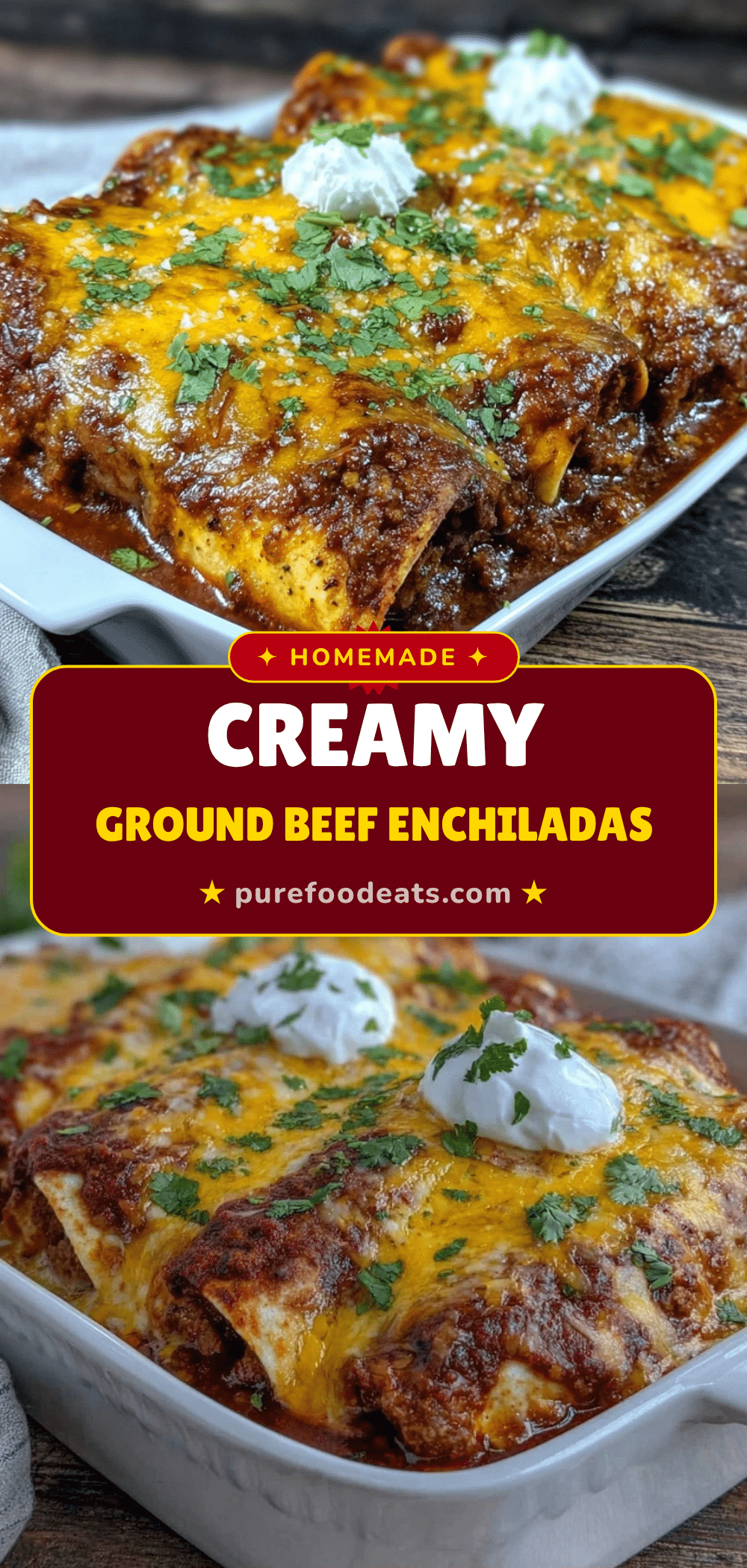 easy ground beef enchiladas recipe