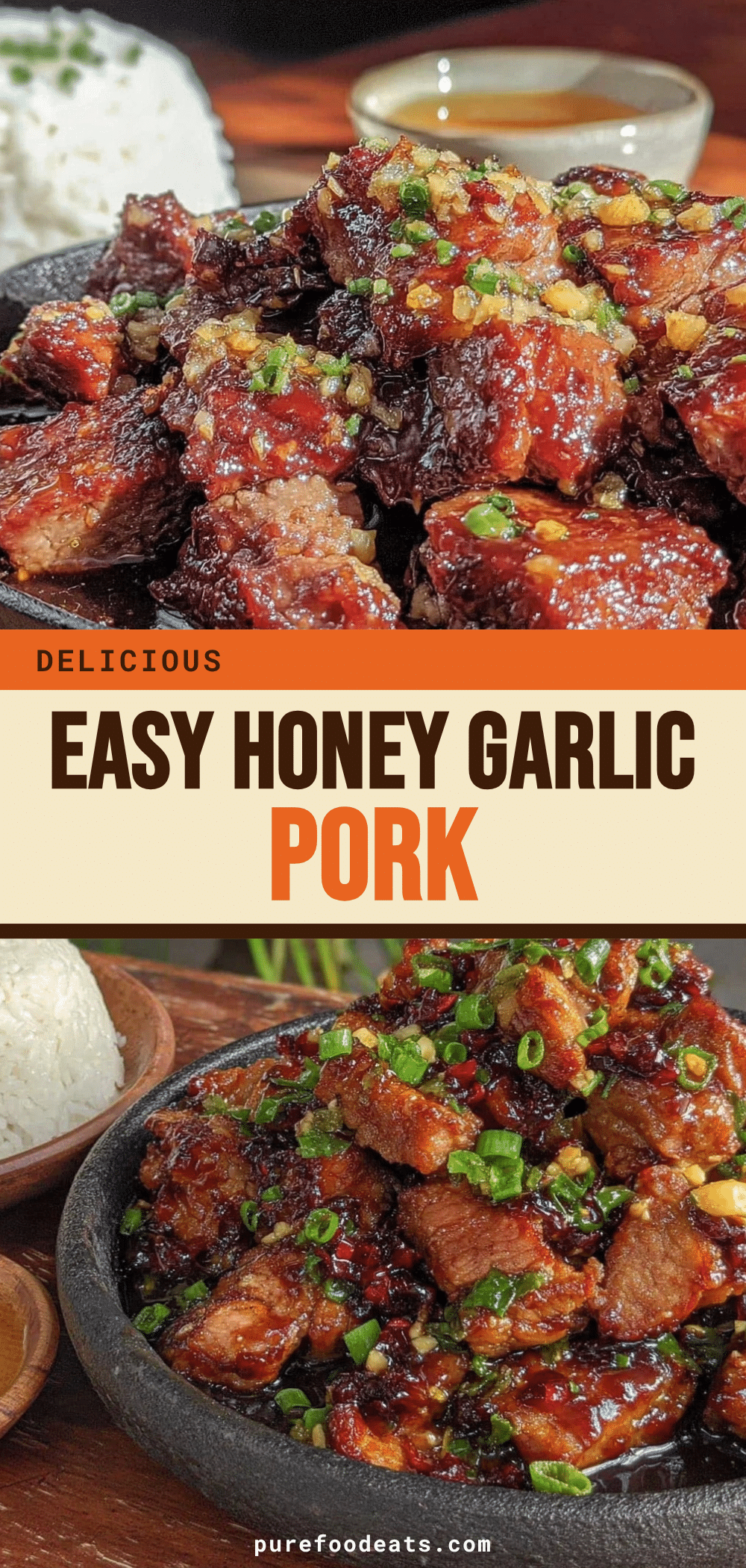 easy honey garlic pork recipe