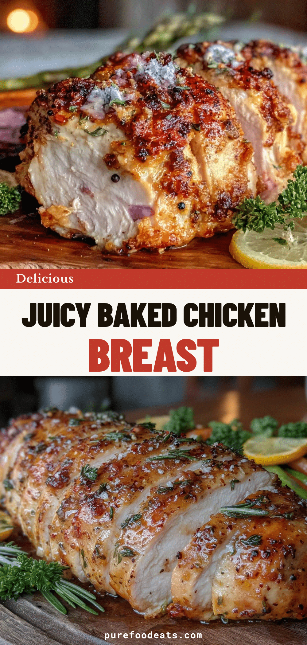 juicy baked chicken breast recipe