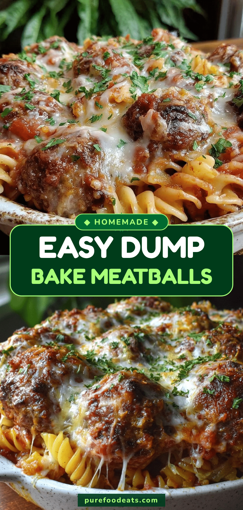 one-pan meatball casserole recipe