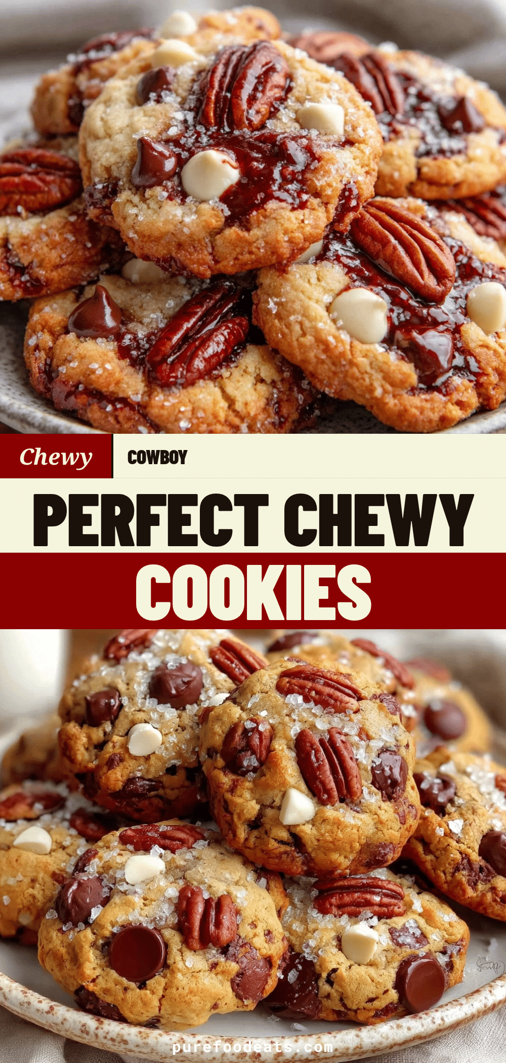 Perfect Chewy Cowboy Cookies recipe