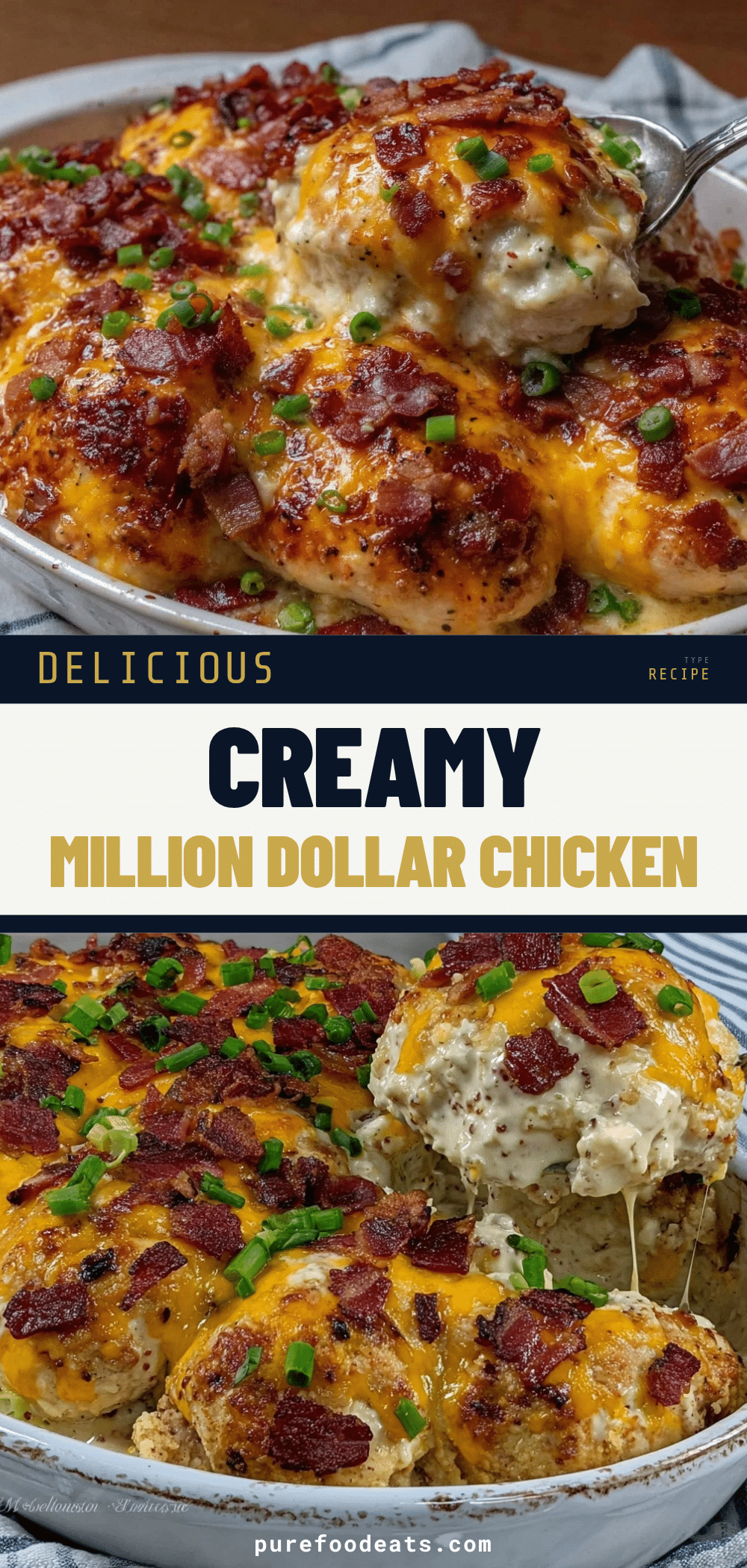 Rich Million Dollar Chicken recipe