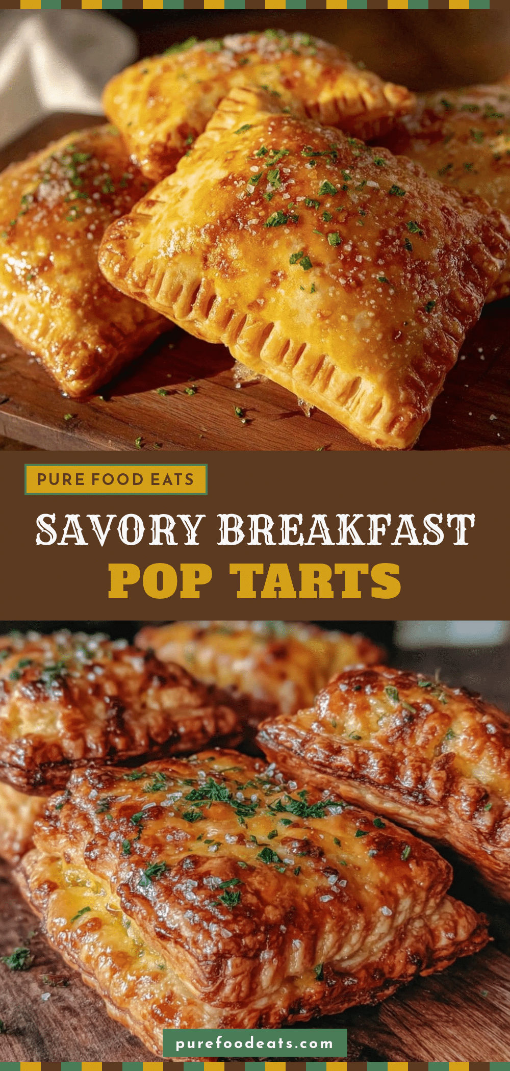Savory Breakfast Pop Tarts recipe