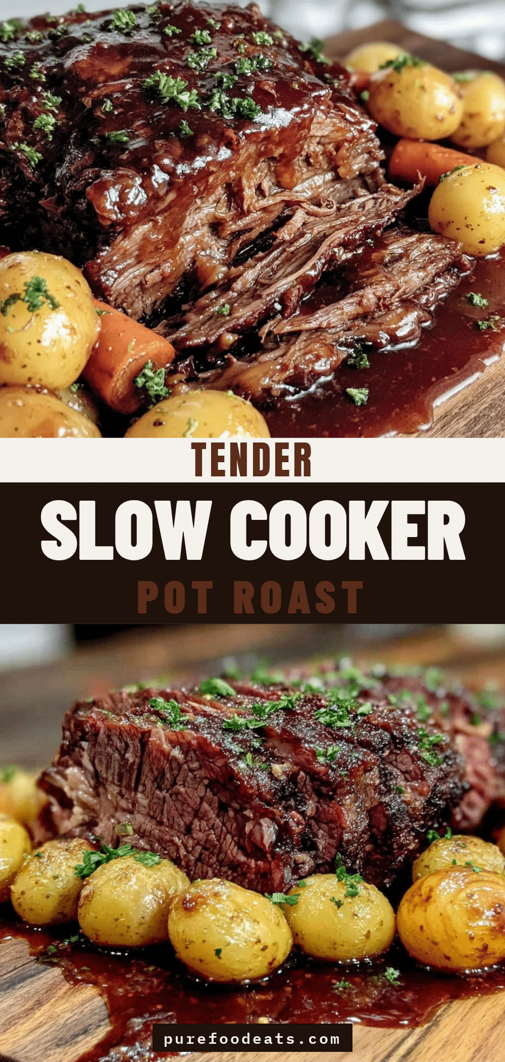 slow cooker pot roast recipe