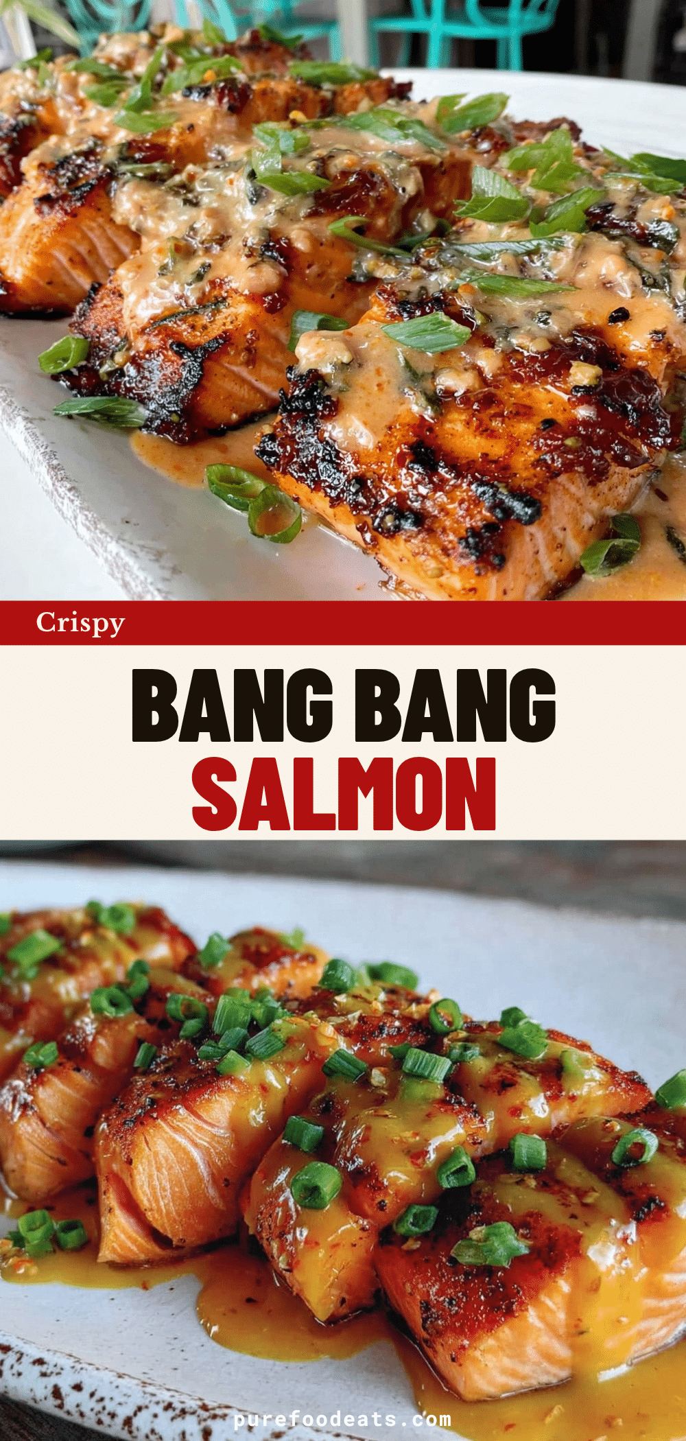 crispy bang bang salmon recipe