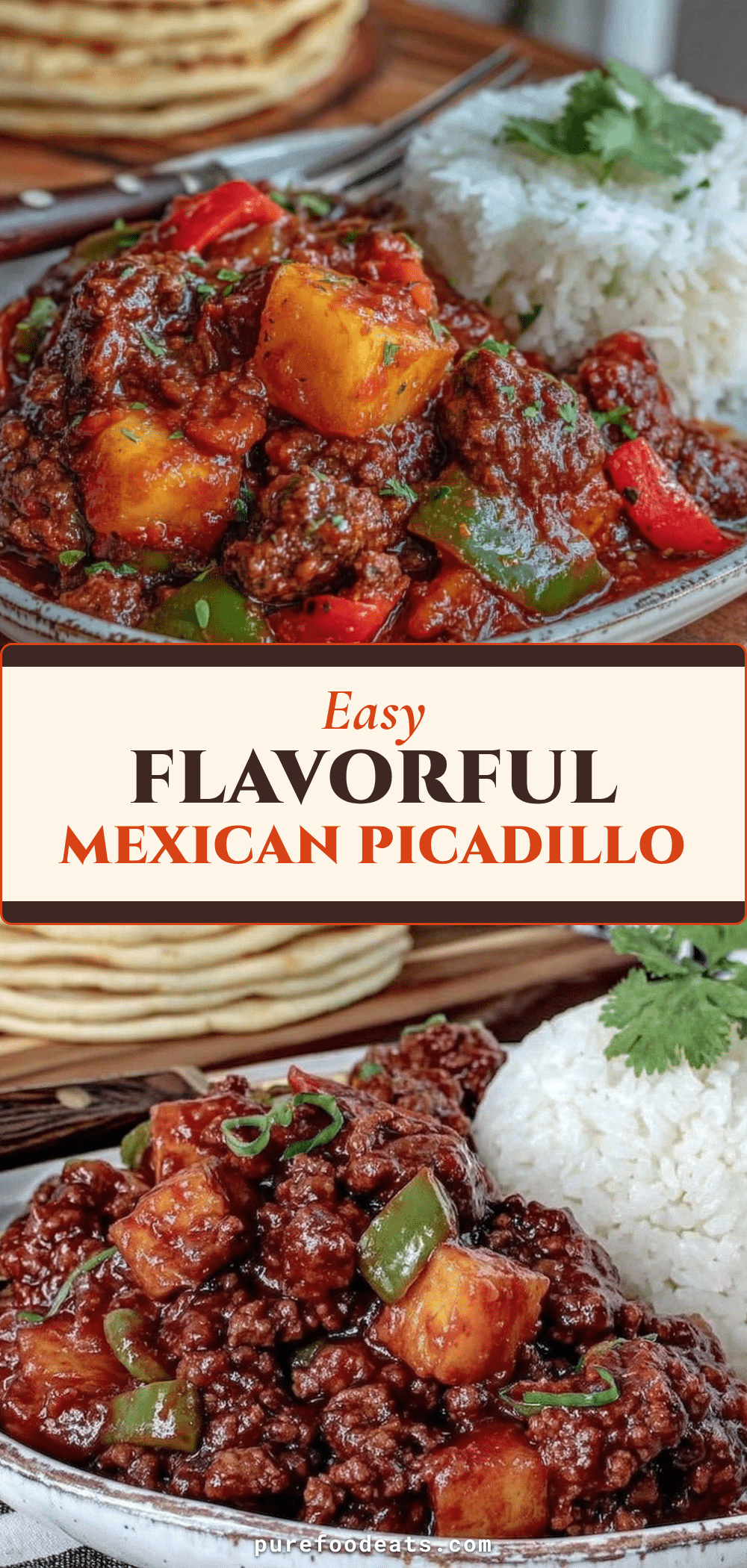 Easy Mexican Picadillo With Potatoes recipe