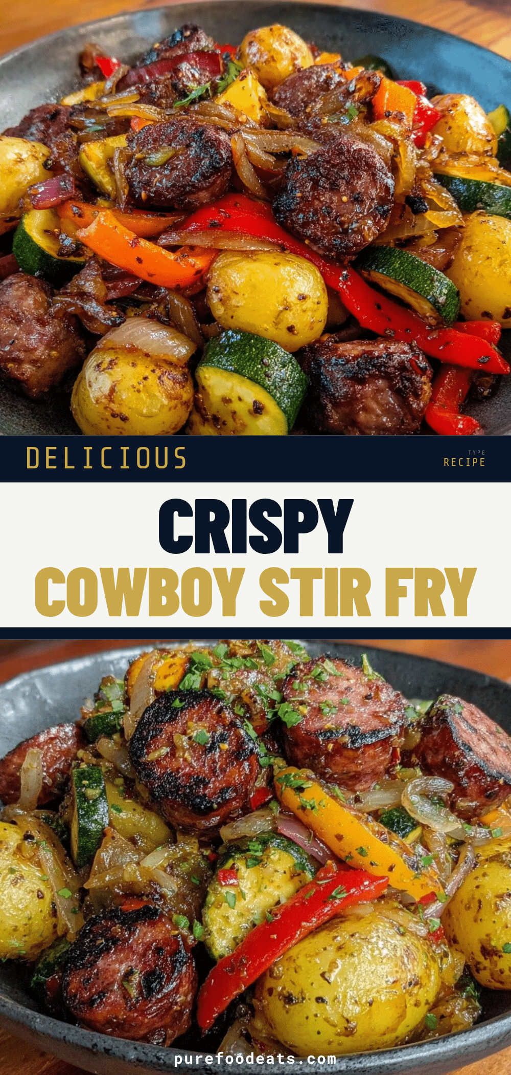 One-Skillet Cowboy Stir Fry recipe