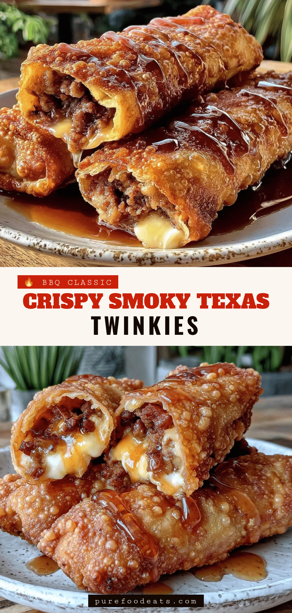 Texas Twinkies Egg Rolls recipe